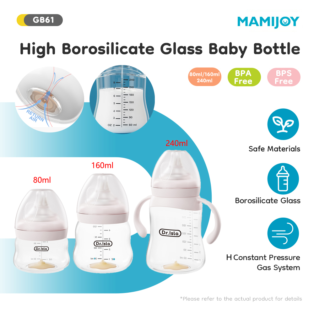 Baby Food Glass Containers - Garrafa de Vidro para Bebês 80/160/240ml