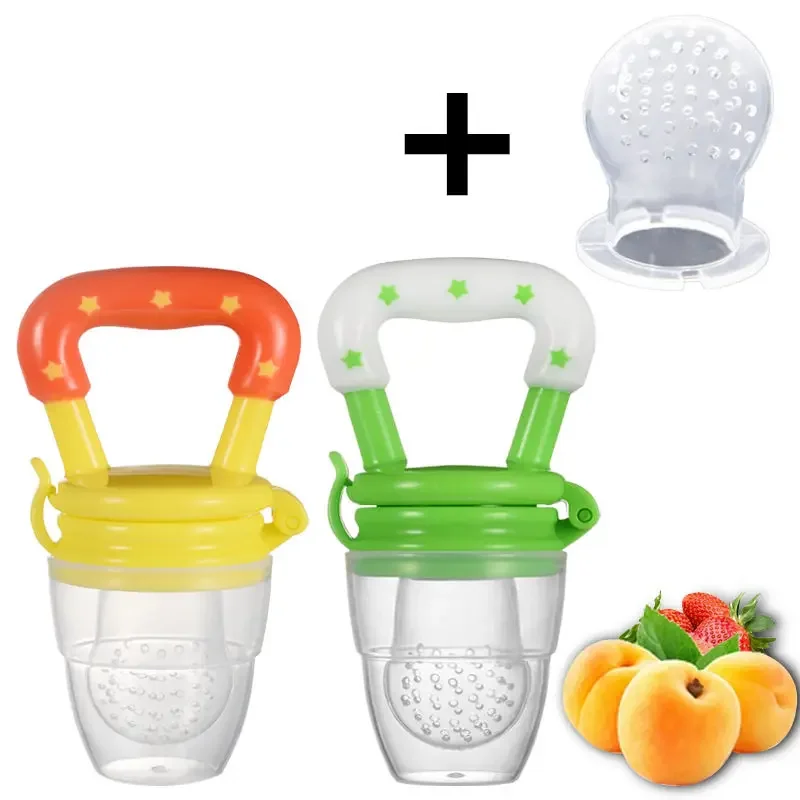 Baby Food Strainer - Alimentos frescos Nibbler Chupetas para bebê,