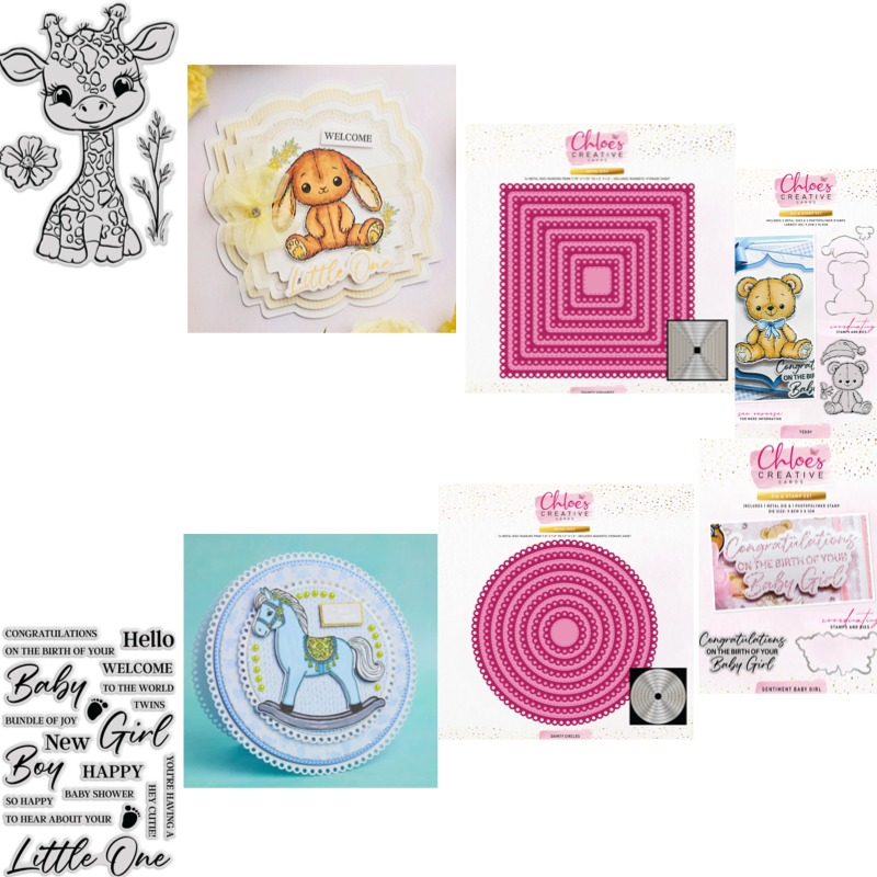 Baby Food Diary - Matrizes de Corte e Carimbos para