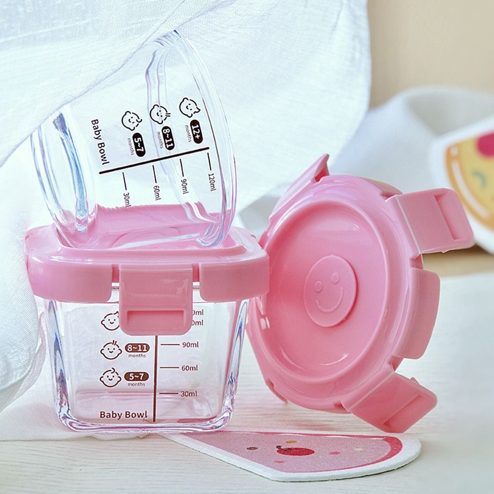 Baby Food Containers Glass - Caixa De Armazenamento De Alimentos De