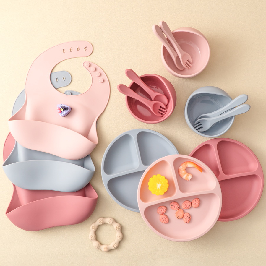Baby Food Utensils - 5 pçs conjunto de alimentação do