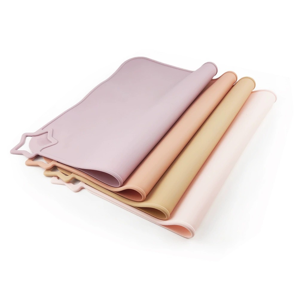 Baby Food Chart - 1 pçs placemats de silicone para