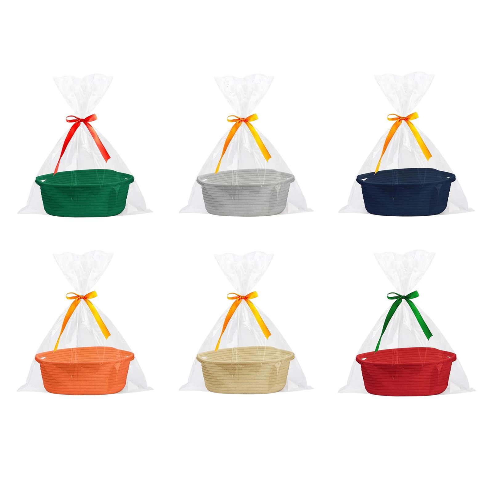 Baby Food Dogs - Cesta de corda de algodão multiuso