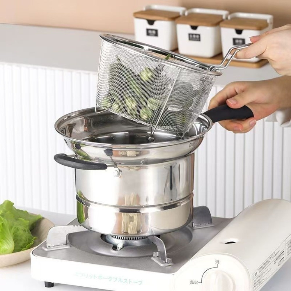 Baby Food Strainer - 4 pçs durável de aço inoxidável