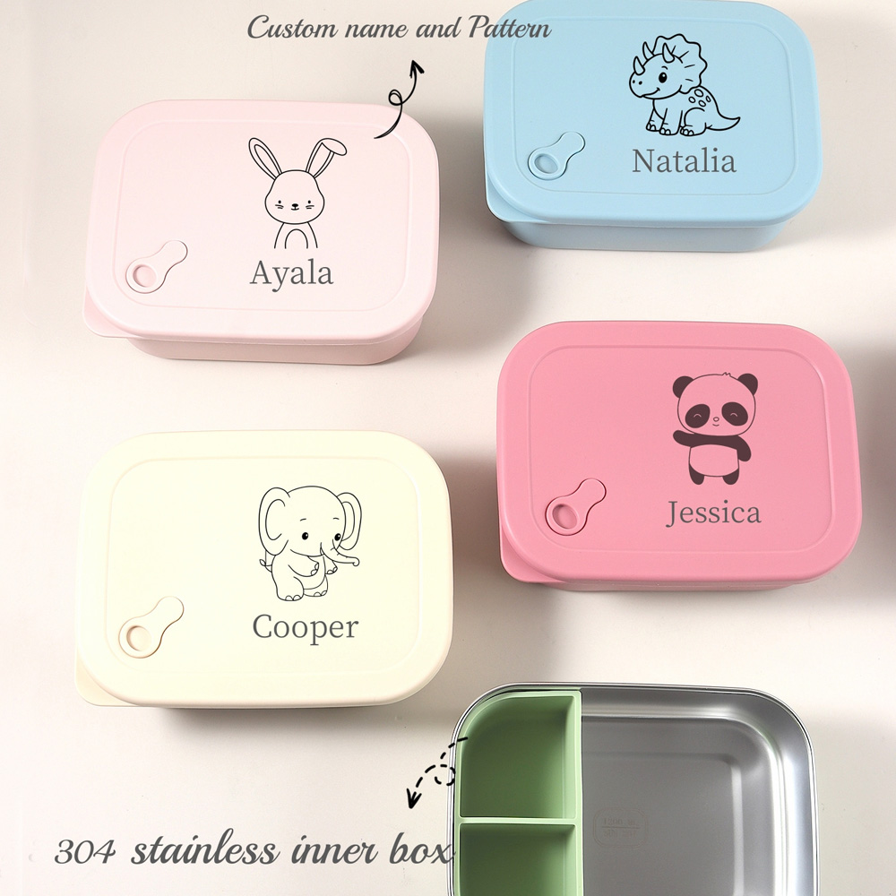Baby Food Grater - Caixa de Almoço de Silicone Personalizada