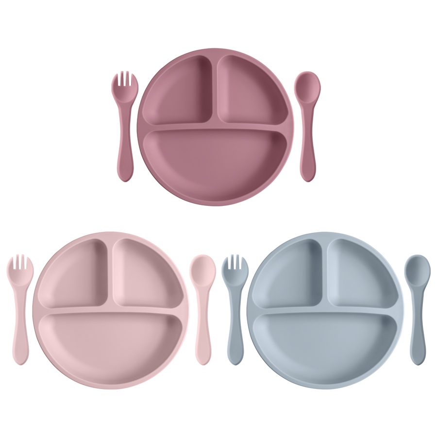 Baby Food Utensils - 3 pçs conjunto de utensílios de