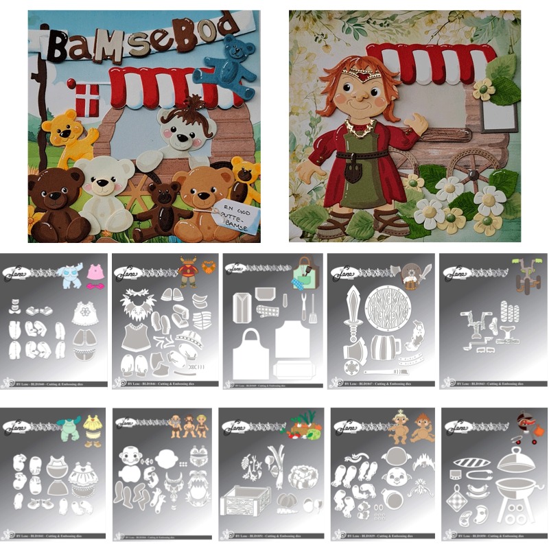 Baby Food Diary - Matrizes de Corte de Metal para