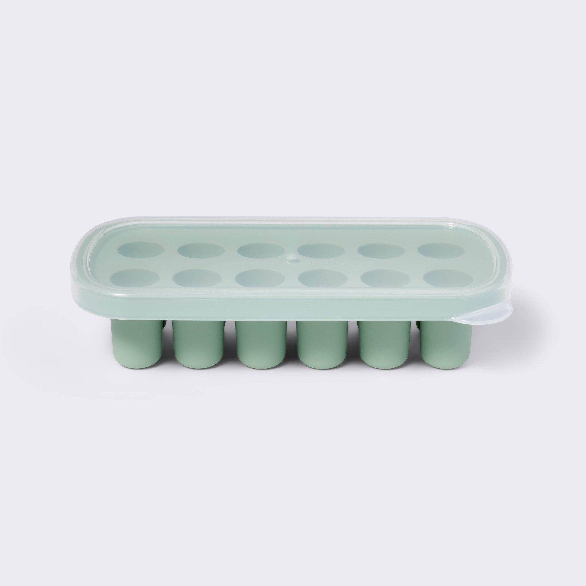 Puree Baby Food - Bandeja Verde para Congelar Papinhas de