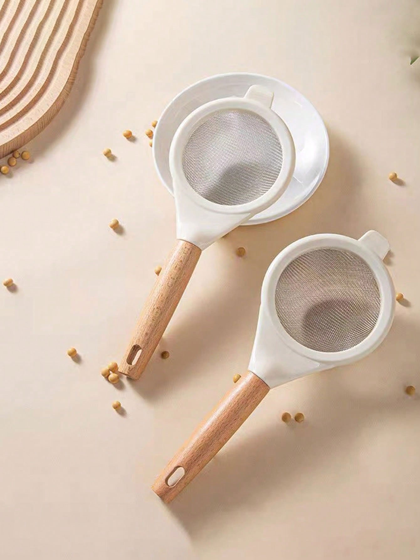 Baby Food Strainer - Peneira de Aço Inoxidável para Leite