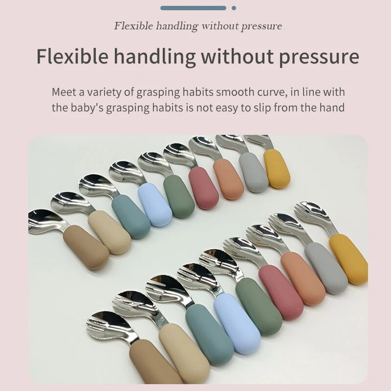 316 Stainless Steel Tableware  - Baby Food Utensils avaliação e preço