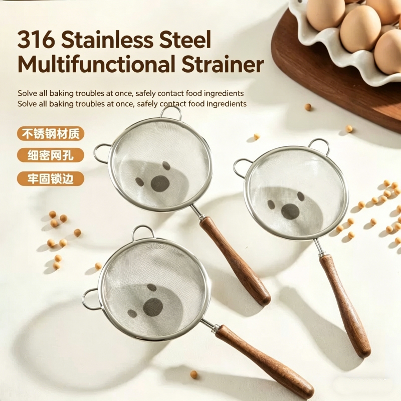 Coador de filtro fino, novo co - Baby Food Strainer avaliação e preço