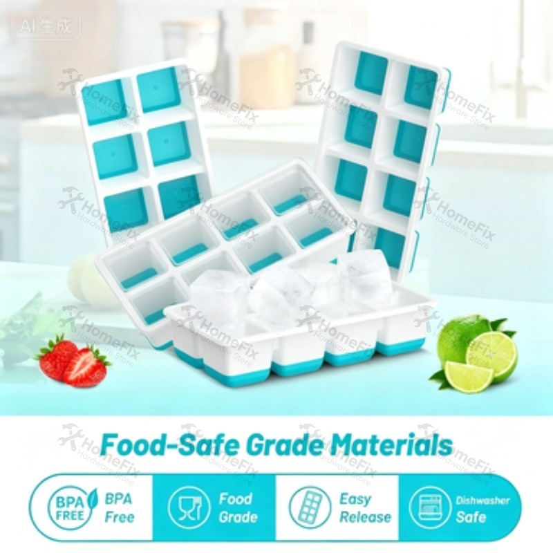 Novo Molde de Gelo com 8 Compa - Baby Food Homemade avaliação e preço