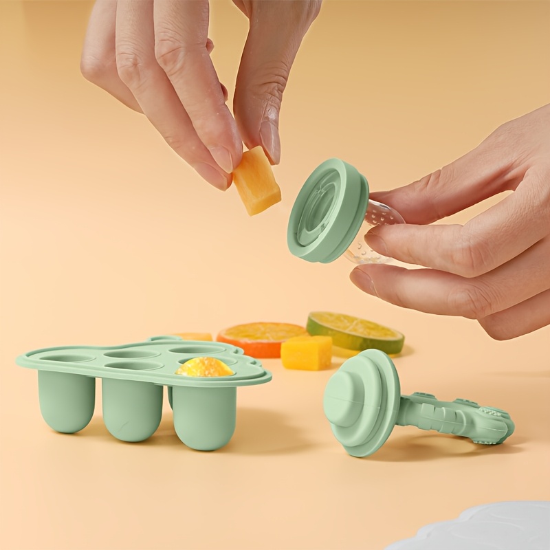 2 pces/1pc mini-molde congelad - Baby Food Diet avaliação e preço