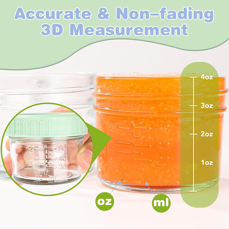 Frascos de Vidro para Alimento - Baby Food Glass Containers avaliação e preço