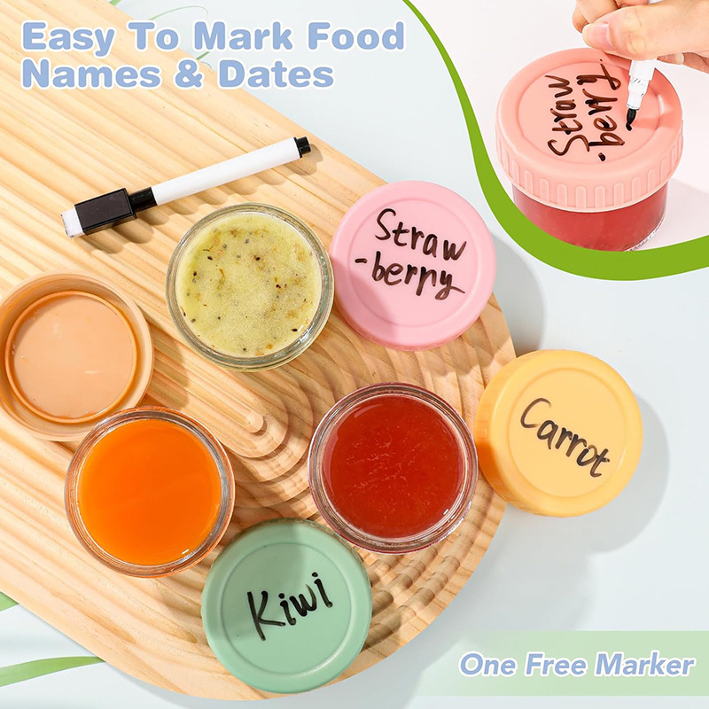 Frascos de Vidro para Alimento - Baby Food Glass Containers avaliação e preço
