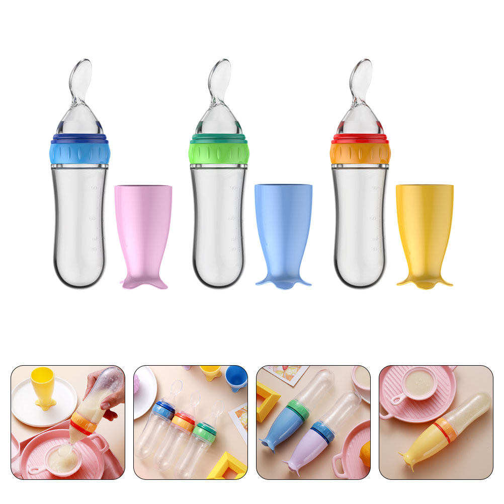 3 Peças Alimentador de Comida  - Puree Baby Food avaliação e preço