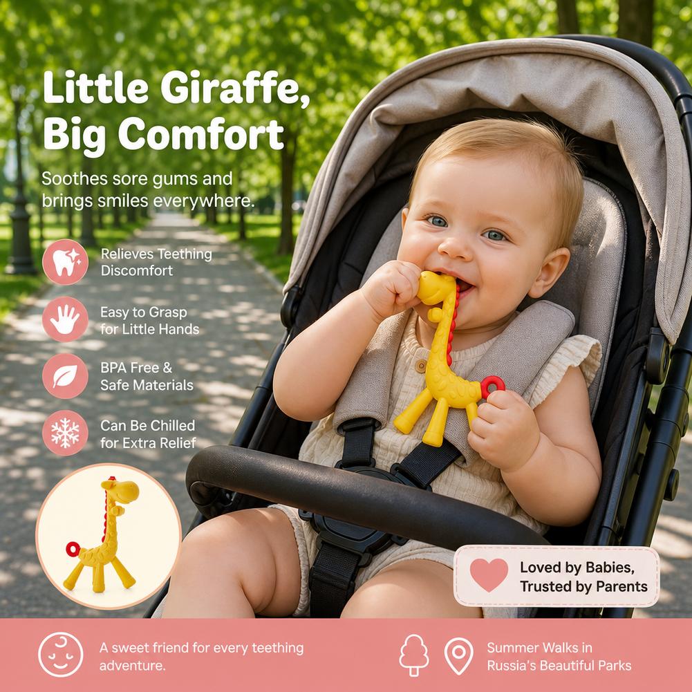 Brinquedo de Mastigar para Beb - Baby Food Natural avaliação e preço
