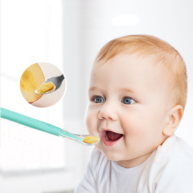 Colher raspadora de duas cabeç - Puree Baby Food avaliação e preço