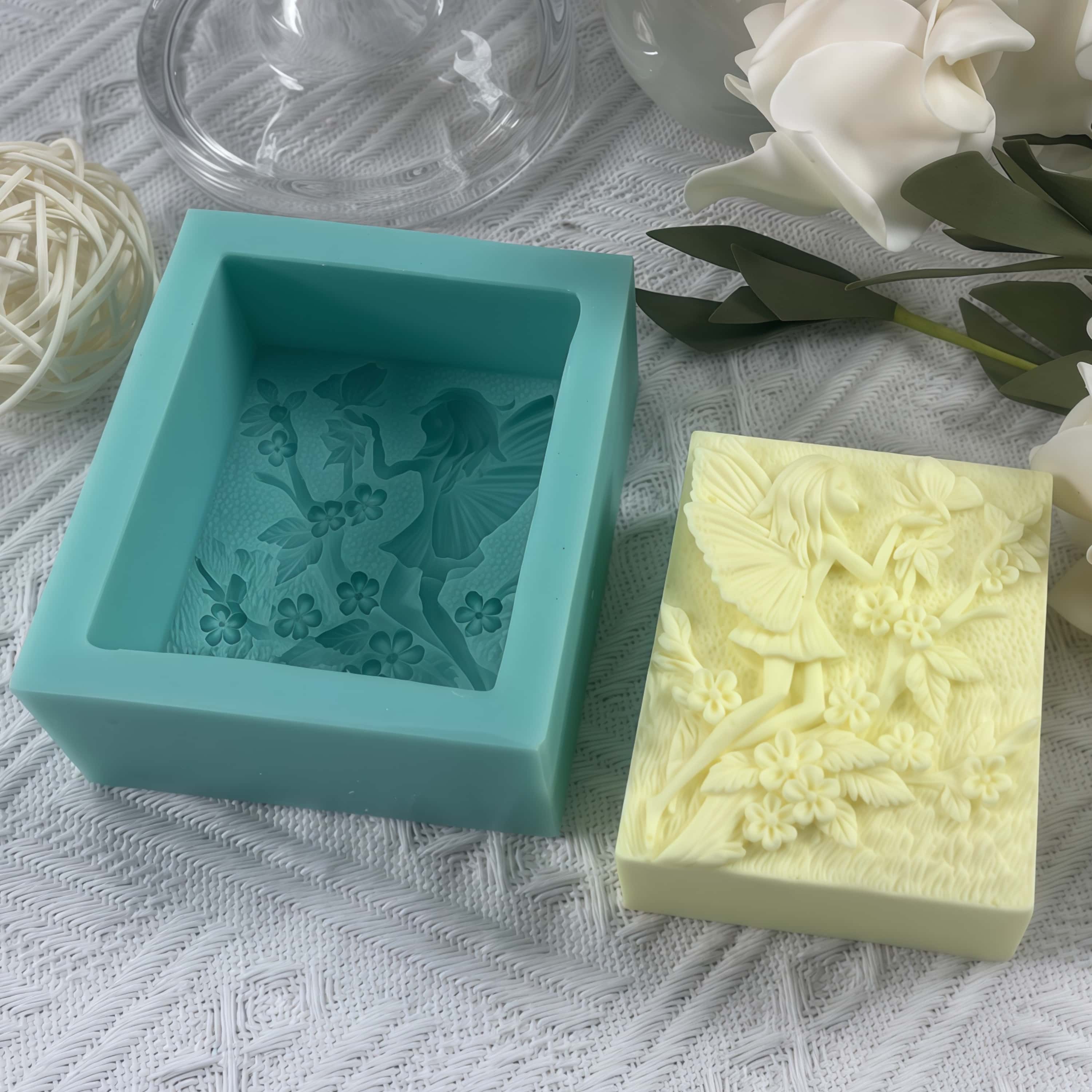 Molde de sabão de silicone flo - Baby Food Natural avaliação e preço