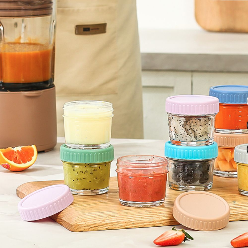 Jarra de vidro multiuso para c - Baby Food Glass Containers avaliação e preço