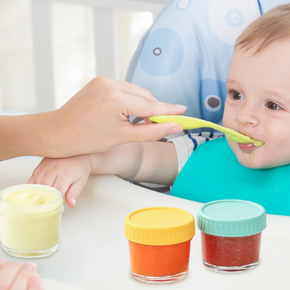 Jarra de vidro para comida de  - Baby Food Glass Containers avaliação e preço