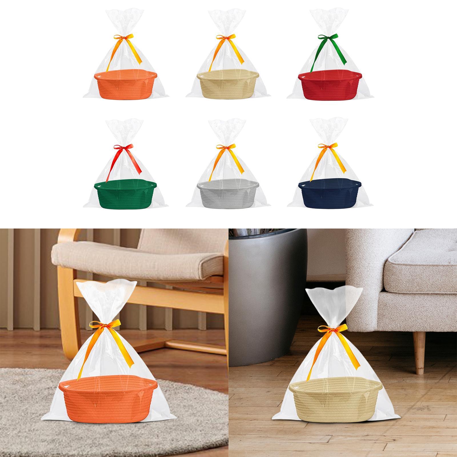 Cesta de corda de algodão mult - Baby Food Dogs avaliação e preço
