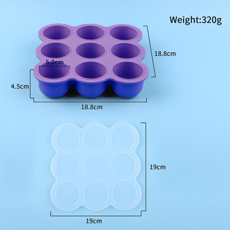 Recipiente de Silicone para Co - Baby Food Homemade avaliação e preço