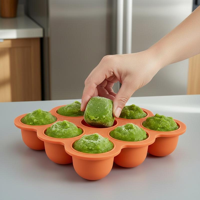 Recipiente de Silicone para Co - Baby Food Homemade avaliação e preço
