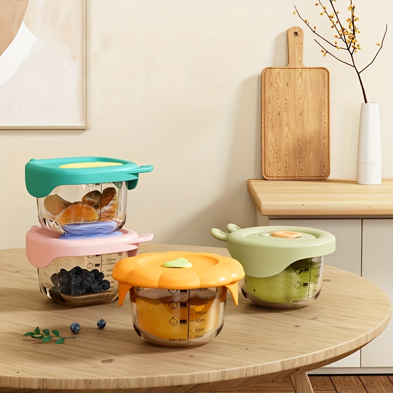 Recipiente de vidro para comid - Baby Food Glass Containers avaliação e preço
