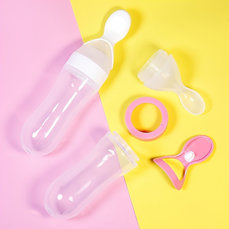Garrafa de silicone para alime - Baby Food Utensils avaliação e preço