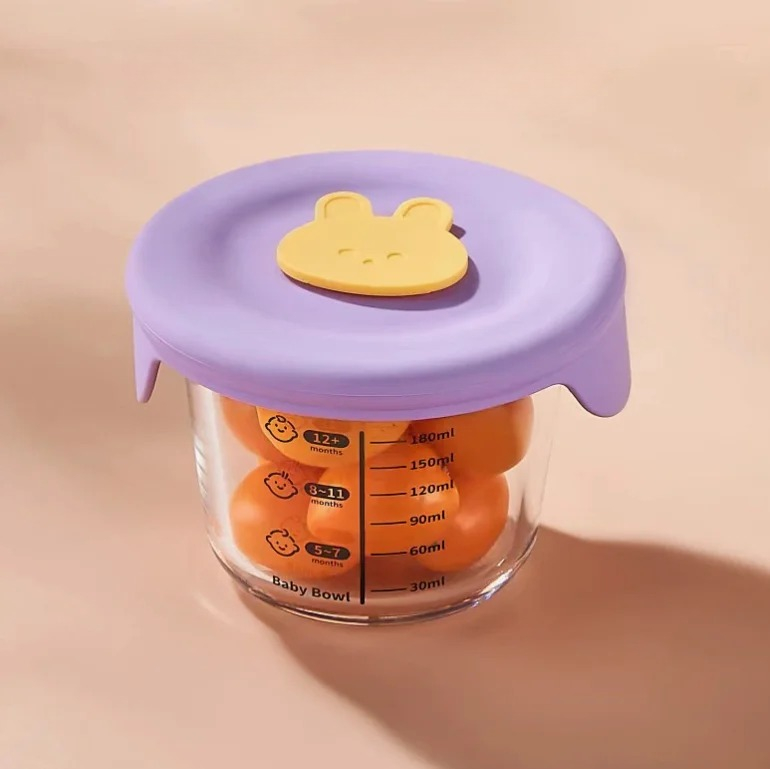 Recipiente para Aveia e Frutas - Baby Food Glass Containers avaliação e preço
