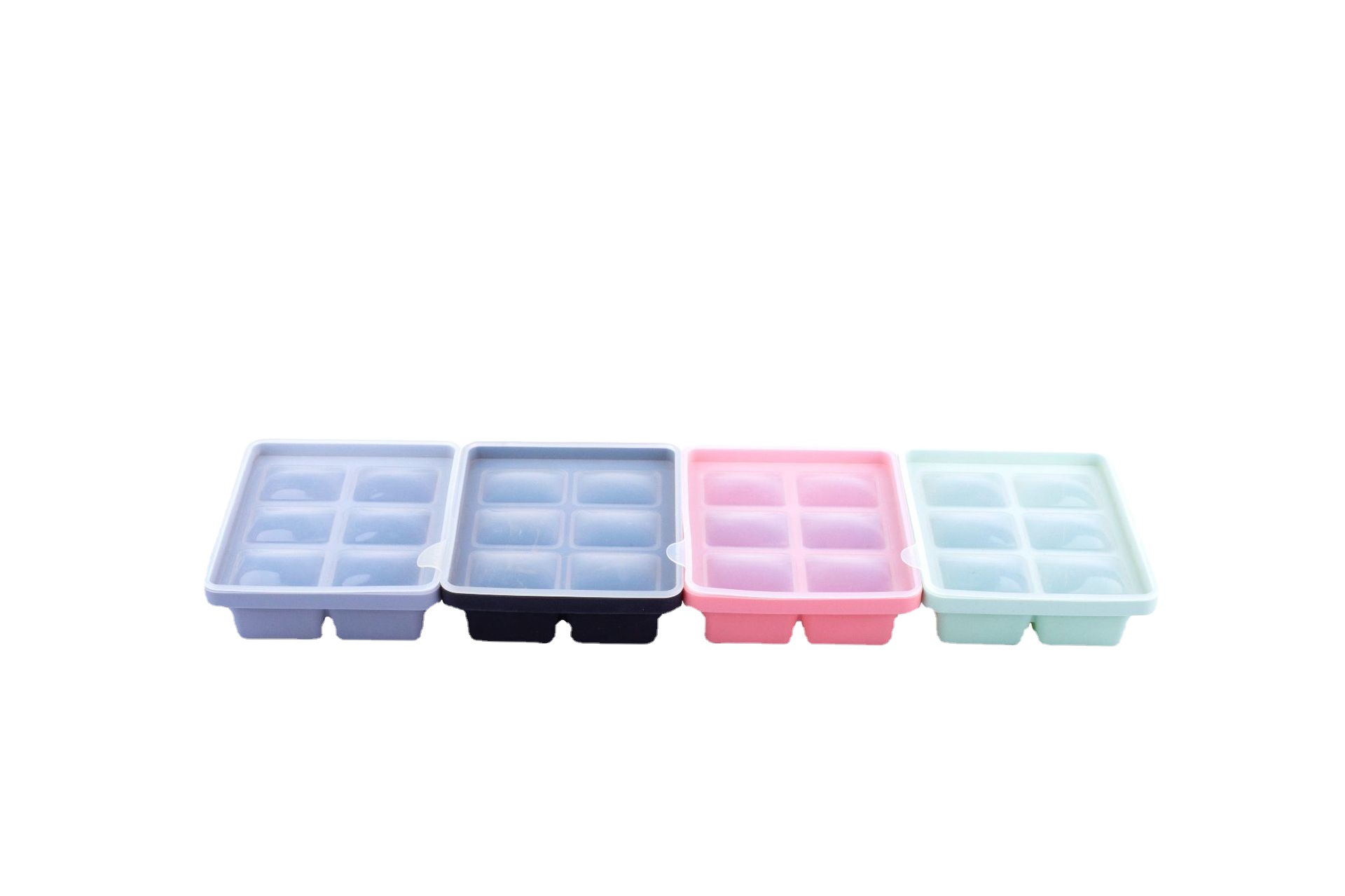 Molde de cubo de gelo de silic - Baby Food Homemade avaliação e preço