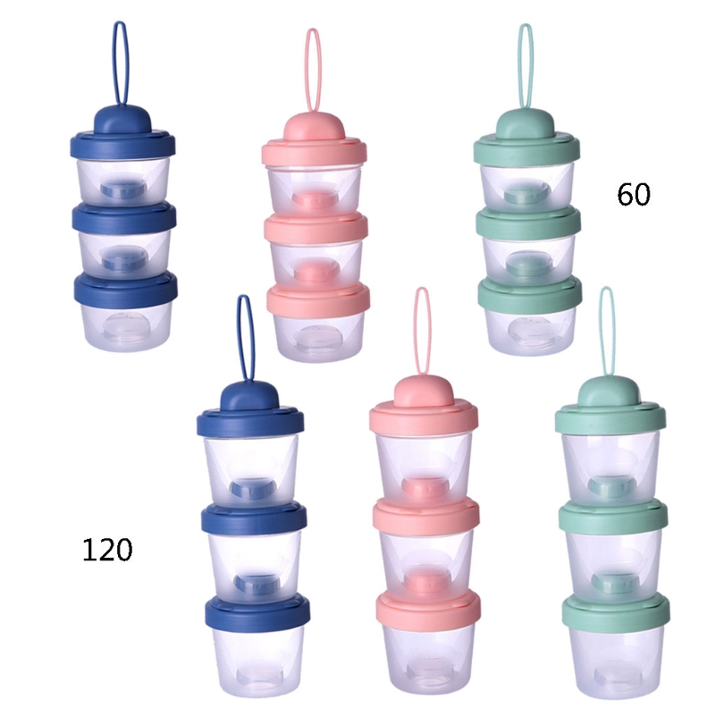 60ml/120ml Caixa de Armazename - Puree Baby Food avaliação e preço