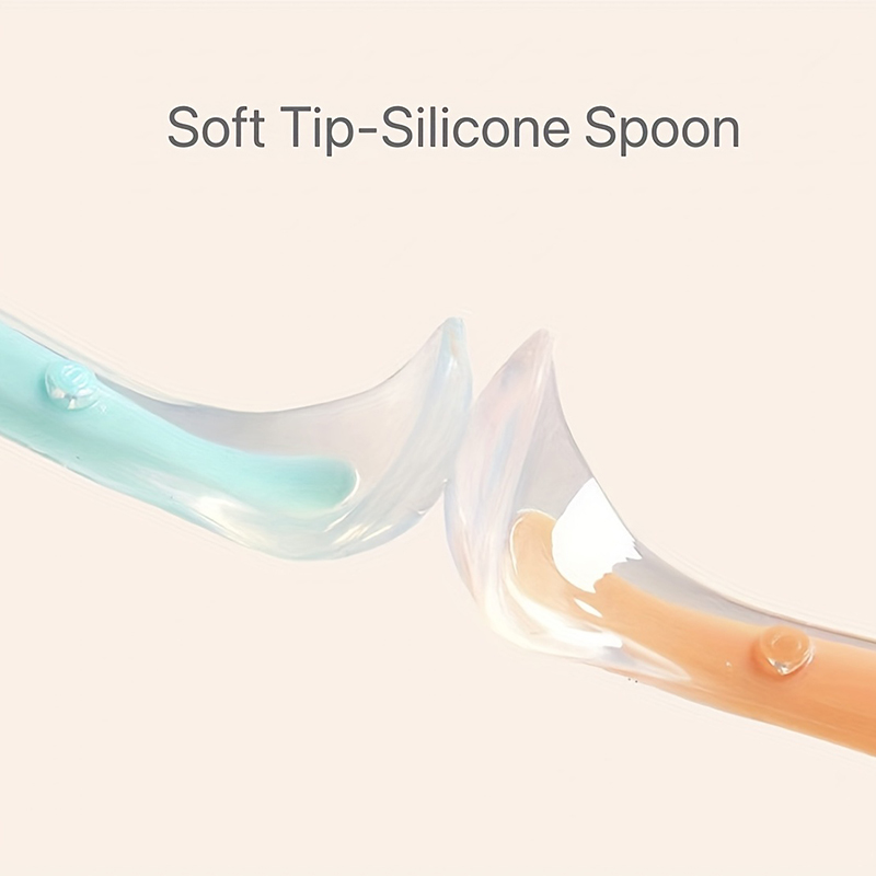 Colher de Silicone Macia para  - Baby Food Utensils avaliação e preço