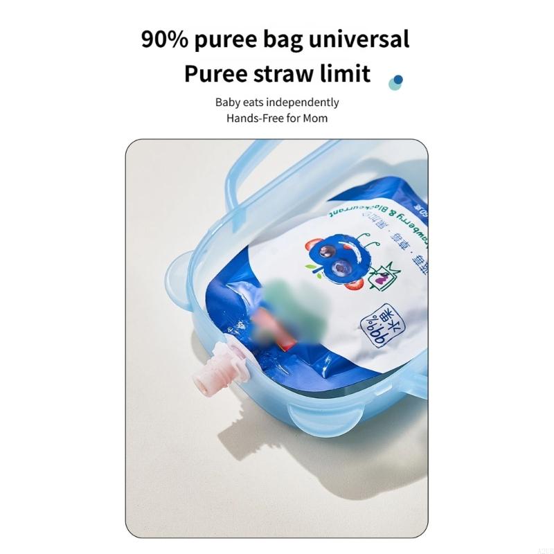 Caixa dispensadora purê frutas - Puree Baby Food avaliação e preço