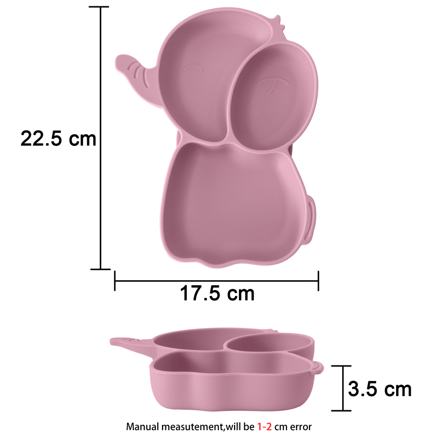 Pratos de silicone para bebês, - Baby Food Utensils avaliação e preço