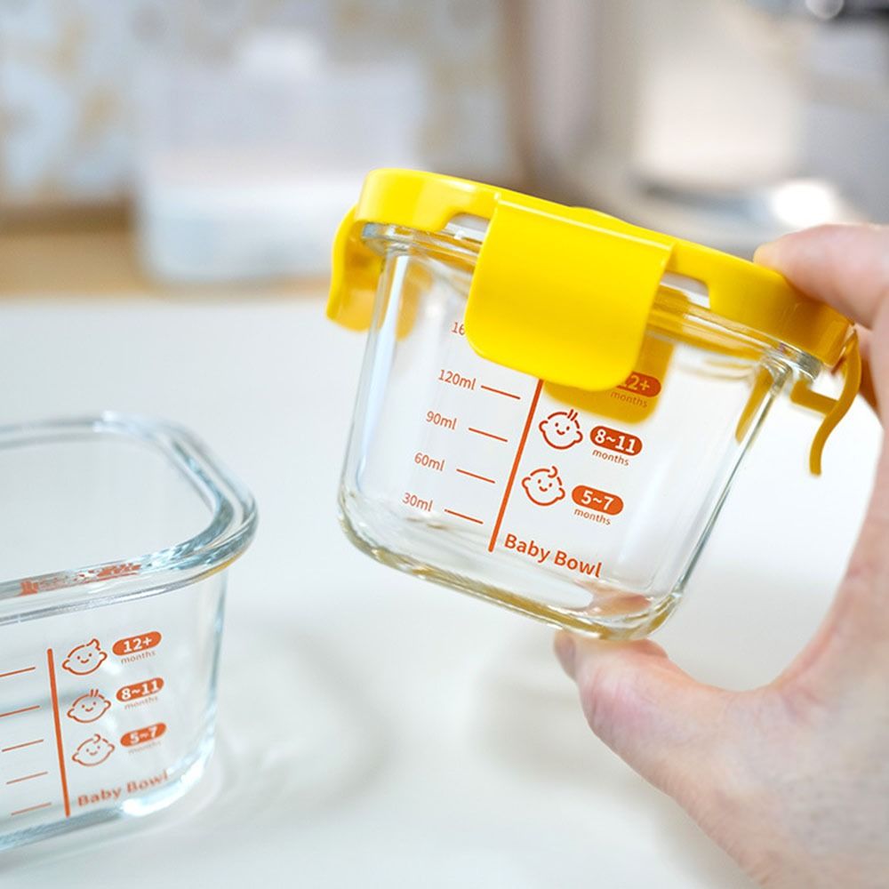 Novo 170ml caixa de armazename - Baby Food Containers Glass avaliação e preço