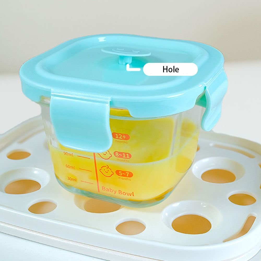 Novo 170ml caixa de armazename - Baby Food Containers Glass avaliação e preço