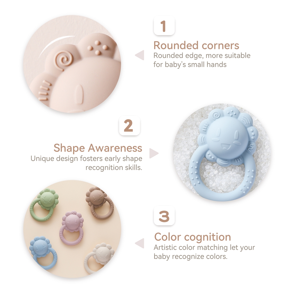 Brinquedos do bebê silicone mo - Baby Food Natural avaliação e preço