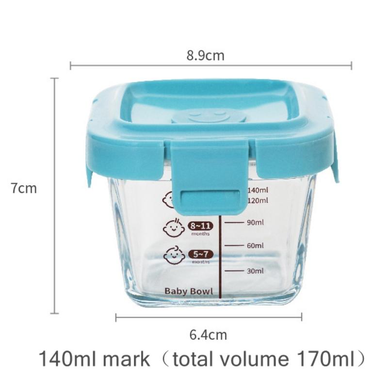 Caixa de Armazenamento Resiste - Baby Food Containers Glass avaliação e preço