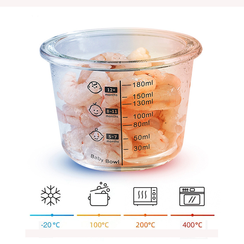 Frascos de vidro para armazena - Baby Food Glass Containers avaliação e preço