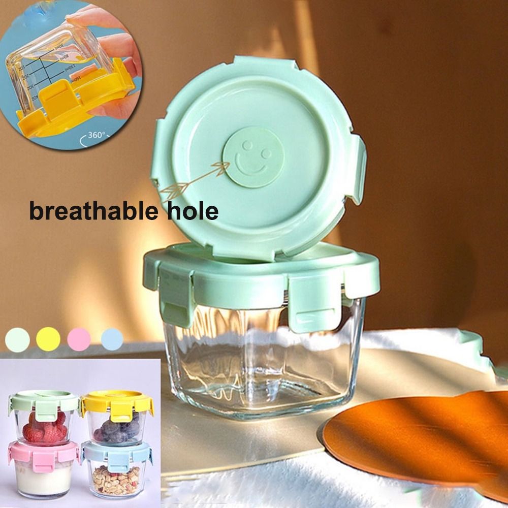 Moda 170ml caixa de armazename - Baby Food Containers Glass avaliação e preço