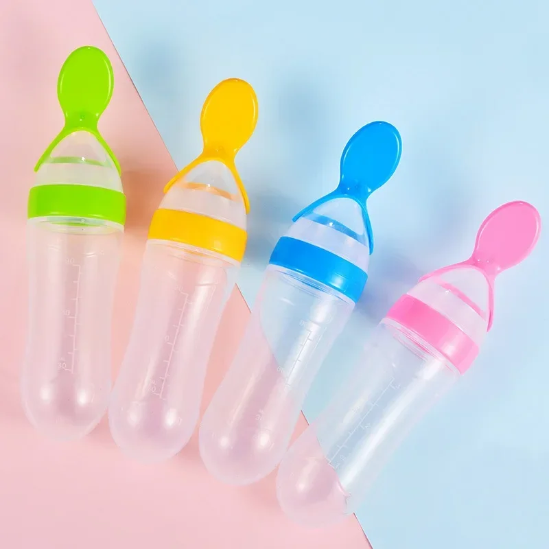 Colher de garrafa de alimentaç - Baby Food Utensils avaliação e preço