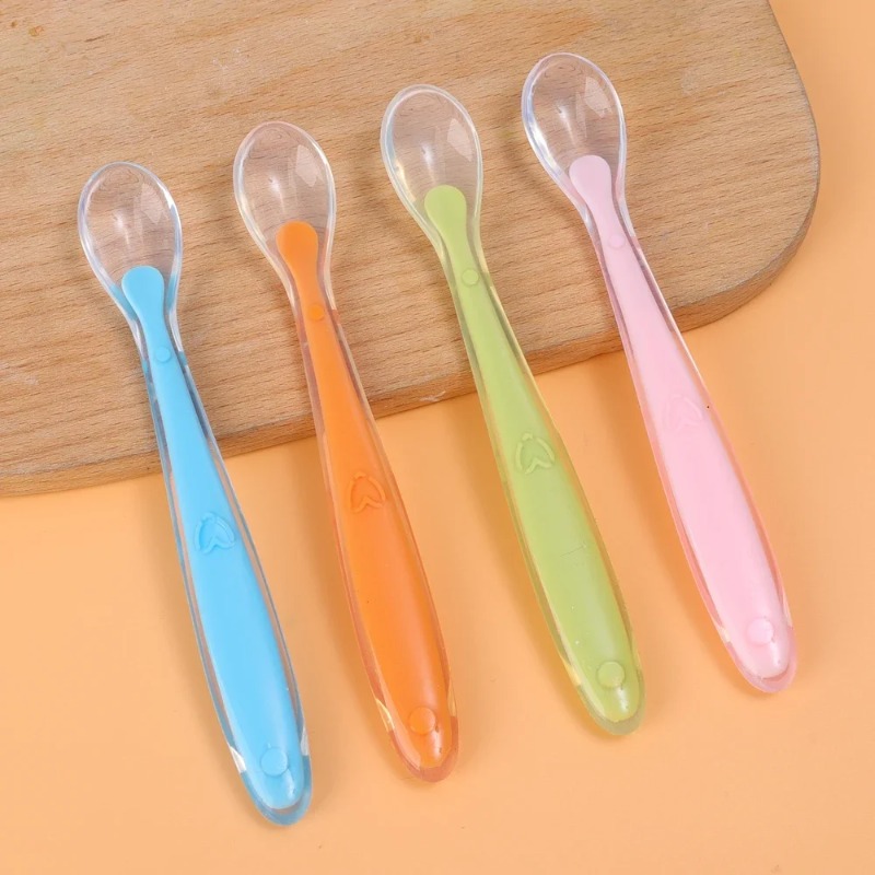 Colheres de silicone para bebê - Baby Food Utensils avaliação e preço